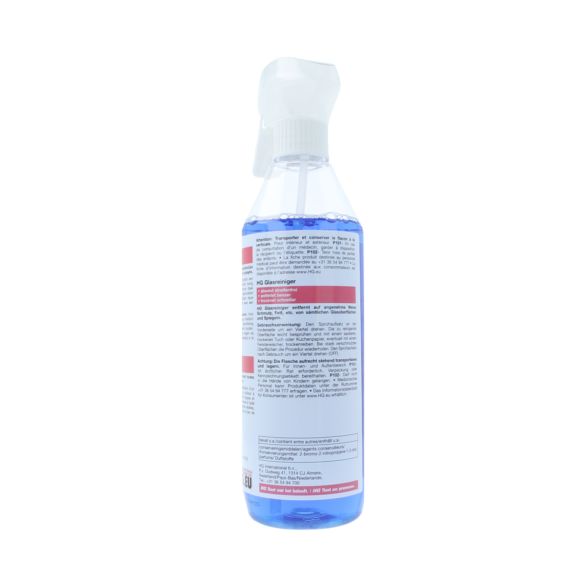 HG Glas reiniger 500.00 Milliliter