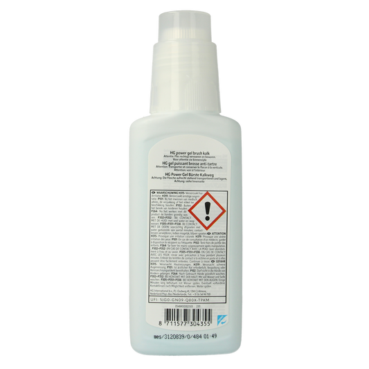 HG Power gel brush kalk 250.00 Milliliter