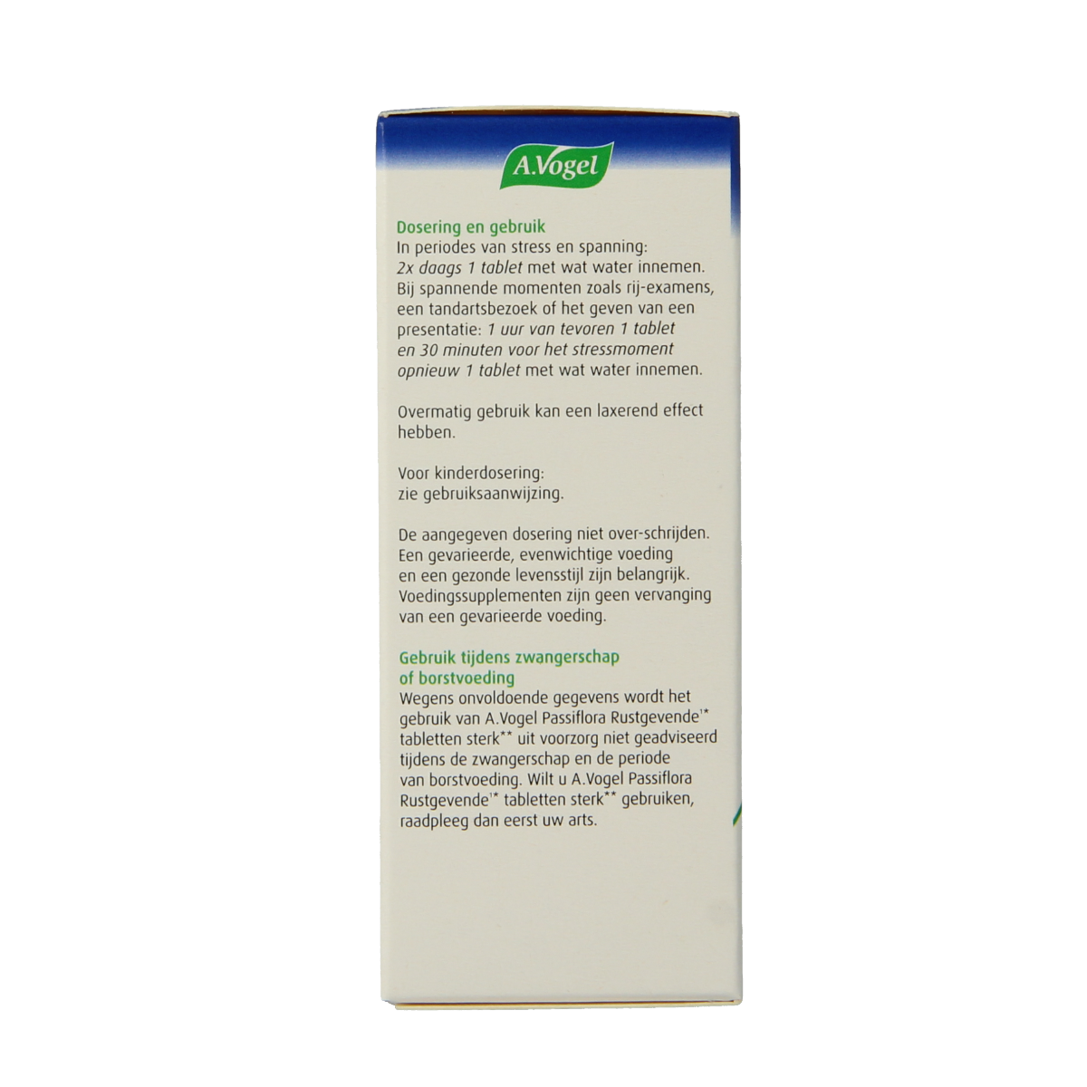 A Vogel Passiflora rustgevende tabletten sterk 30.00 Tabletten