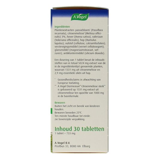 A Vogel Nachtrust sterk 30.00 Tabletten