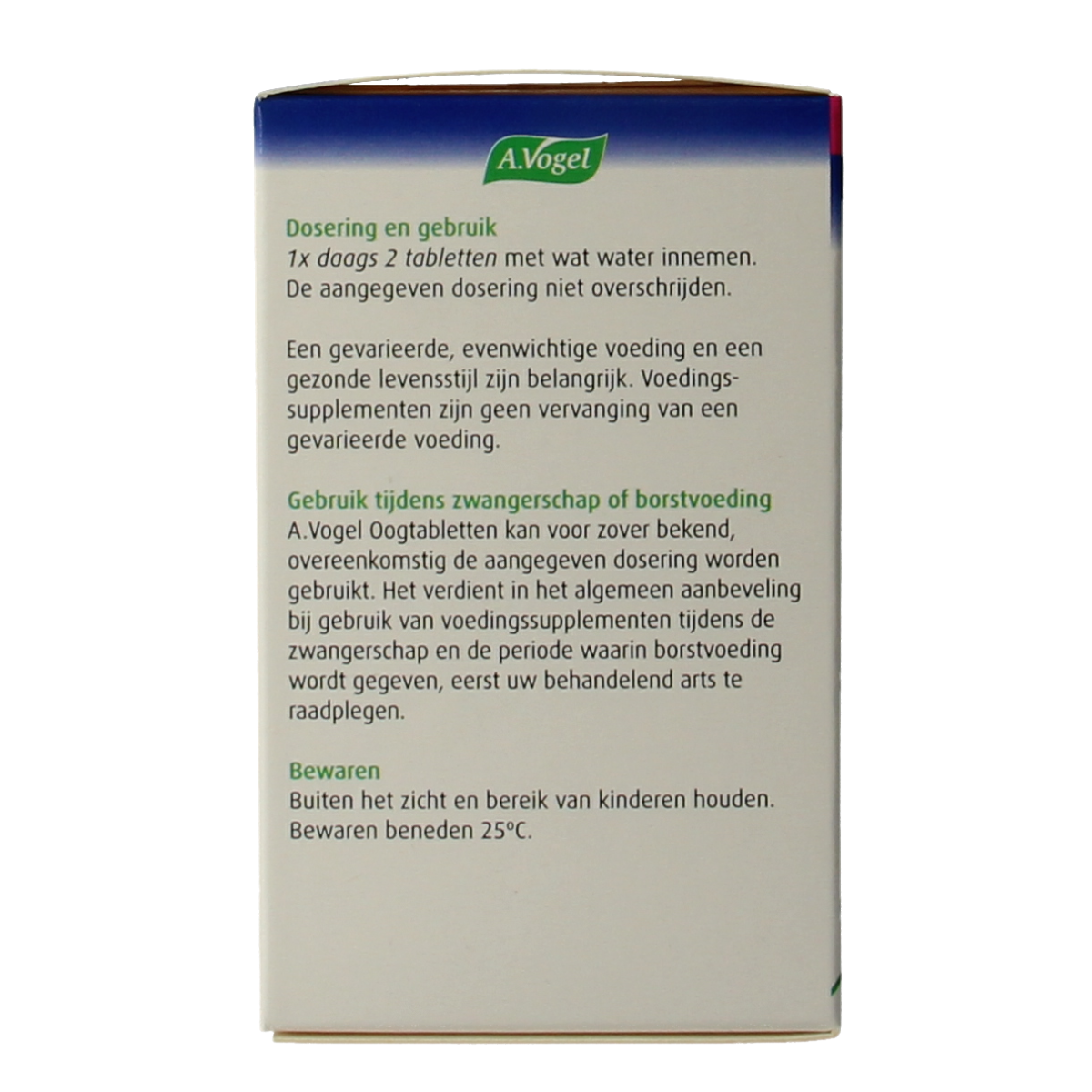 A Vogel Oogtabletten 60.00 Tabletten