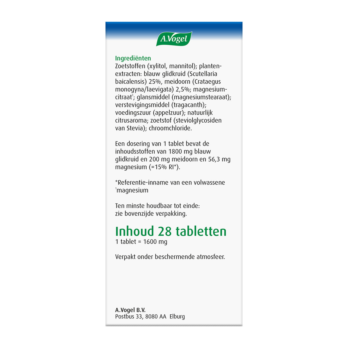 A Vogel Focus en concentratie 28 Kauwtabletten