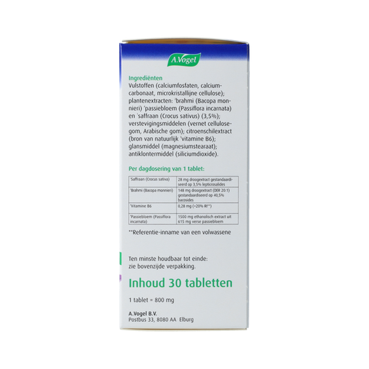 A Vogel Perimenopauze mentaal tablet 30.00 Tabletten