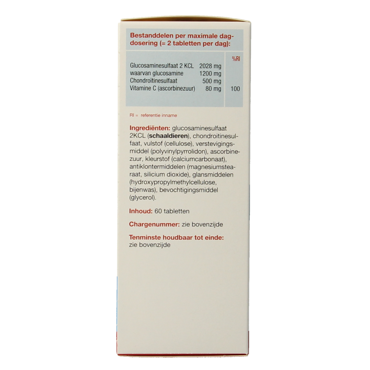 Glucon Combi Glucosamine & chondroitine vitamine C 60.00 Tabletten