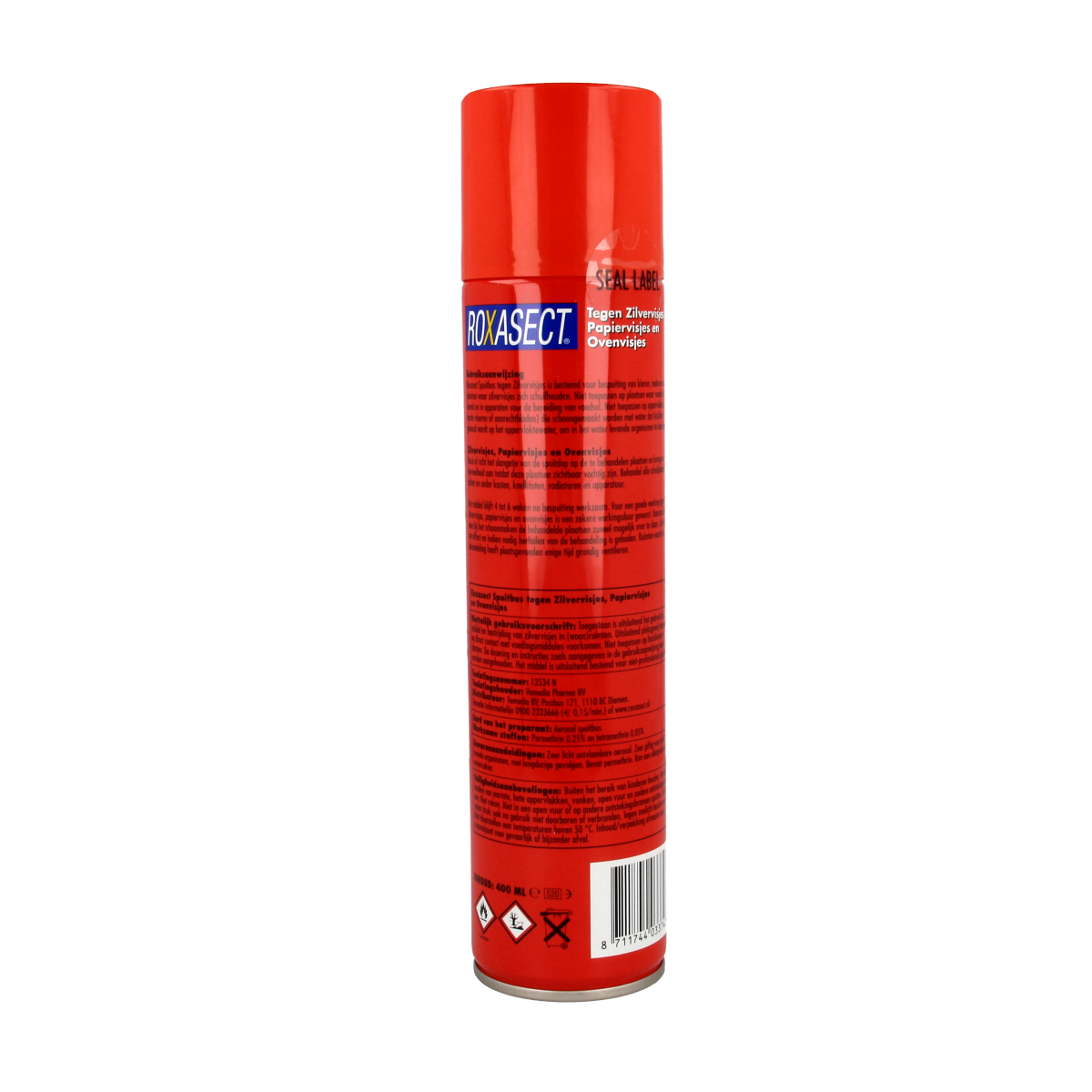 Roxasect Spuitbus tegen zilvervisjes 400.00 Milliliter