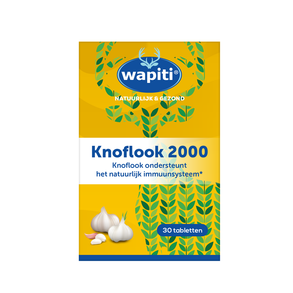 Wapiti Knoflook 2000 30.00 Tabletten