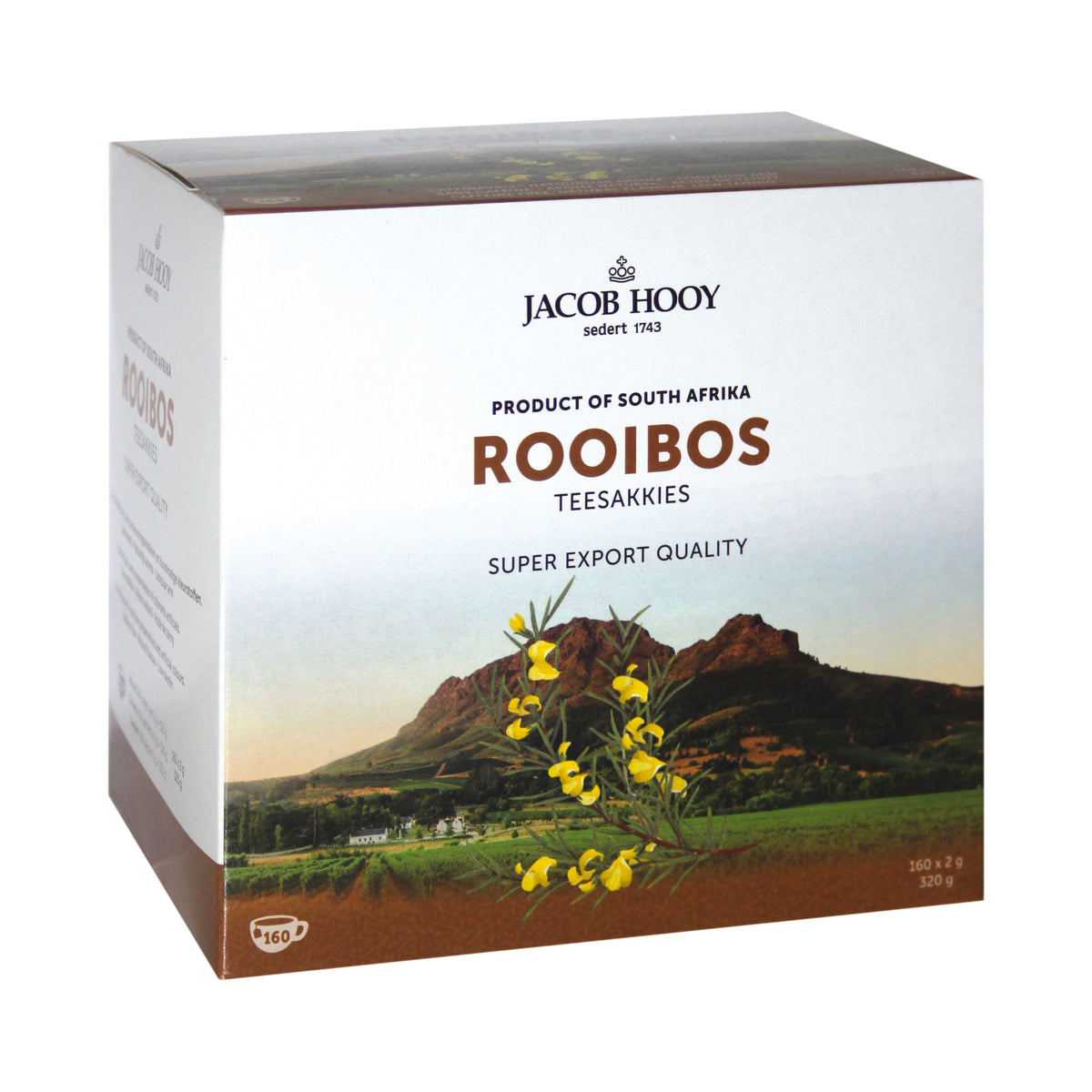 Jacob Hooy Rooibosthee jubileum doos 160.00 Zakjes