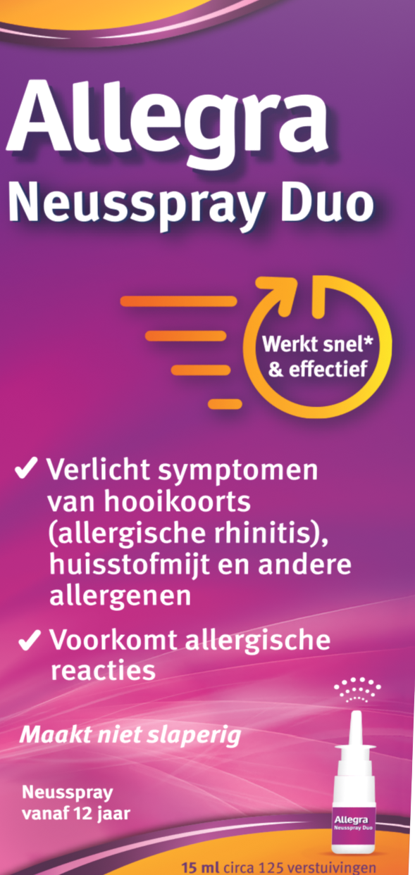 Allegra Neusspray duo 15.00 Milliliter