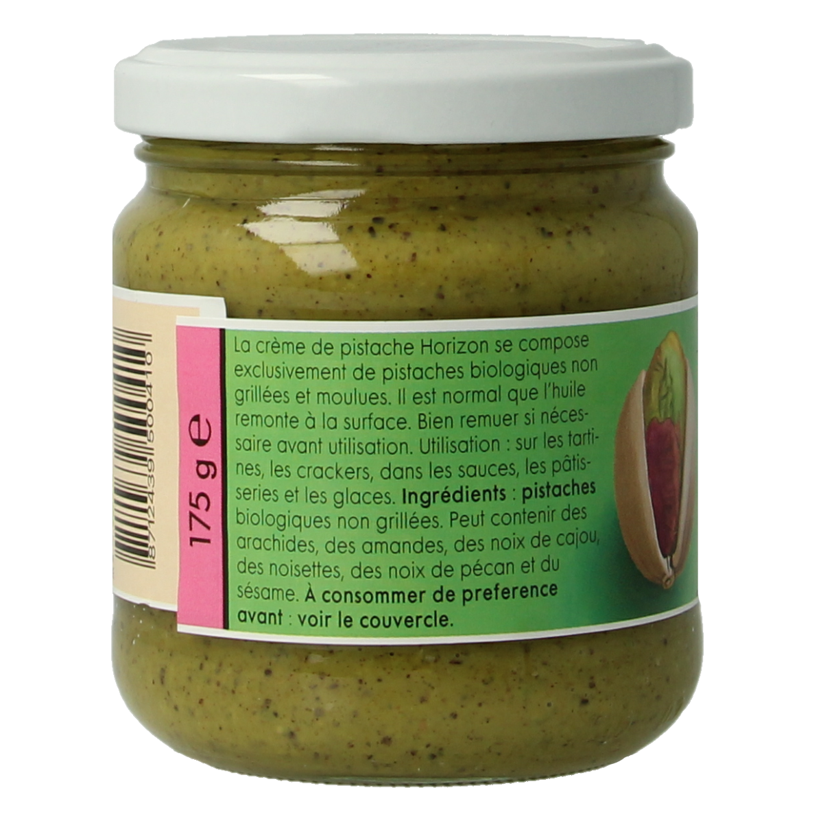 Horizon Pistachepasta bio 175.00 Gram