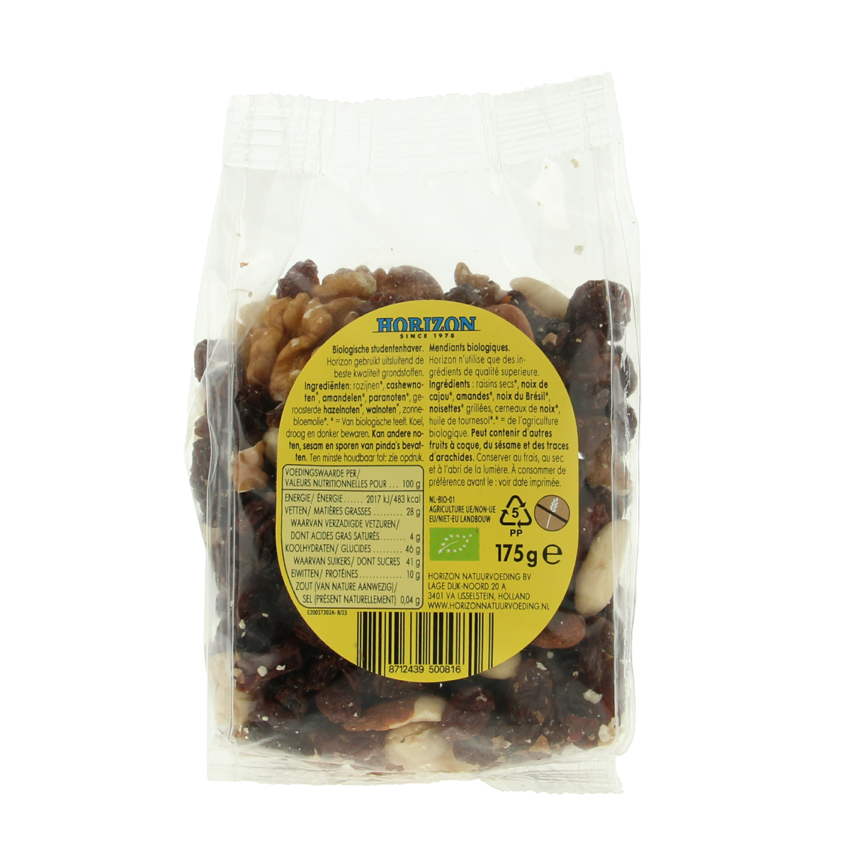 Horizon Studentenhaver bio 175.00 Gram