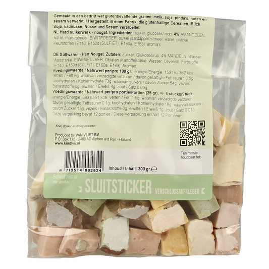 Kindly's Nougat XL zoete herinneringen 300.00 Gram