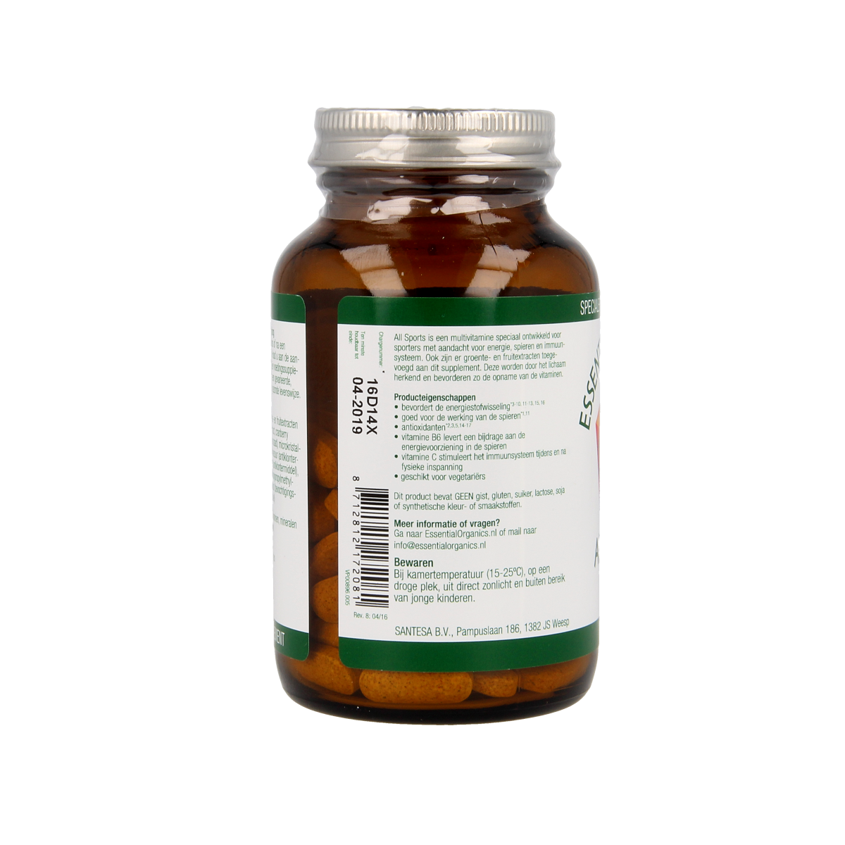Essential Organics All sports 90.00 Tabletten