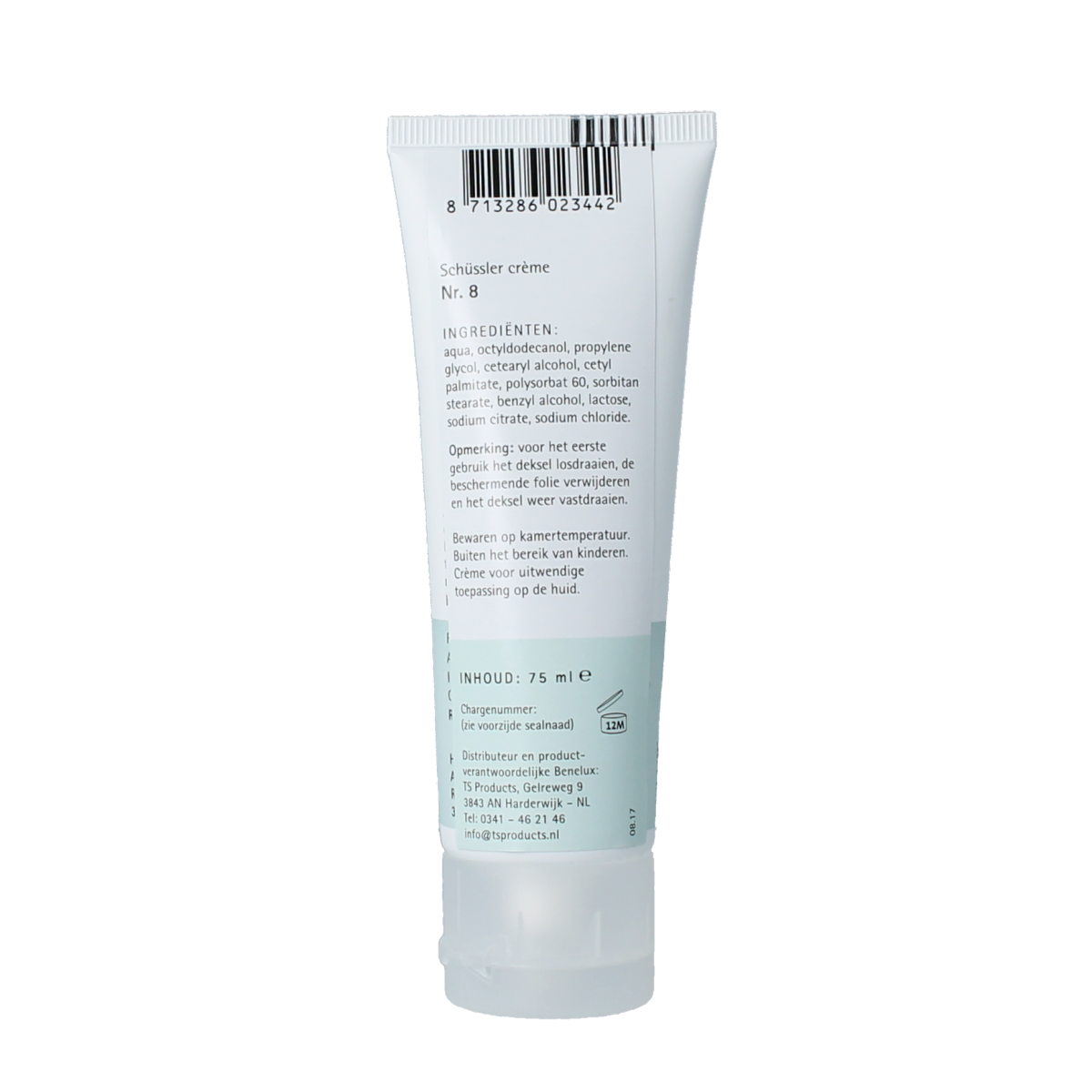 Pflüger Schussler creme nr. 8 75.00 Milliliter