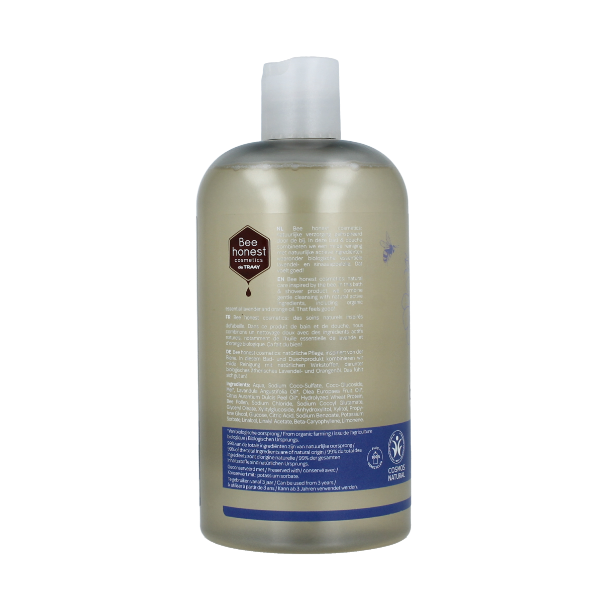 Traay Bee Honest Bad / douche lavendel & stuifmeel 500.00 Milliliter