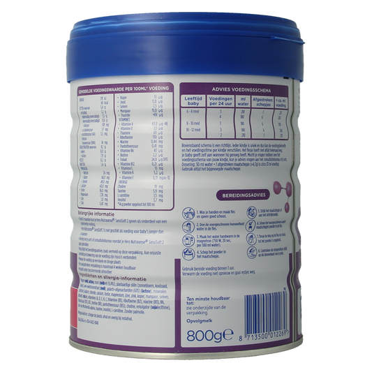 Hero Nutrasense SensiSoft opvolgmelk 2 (6-12mnd) 800.00 Gram