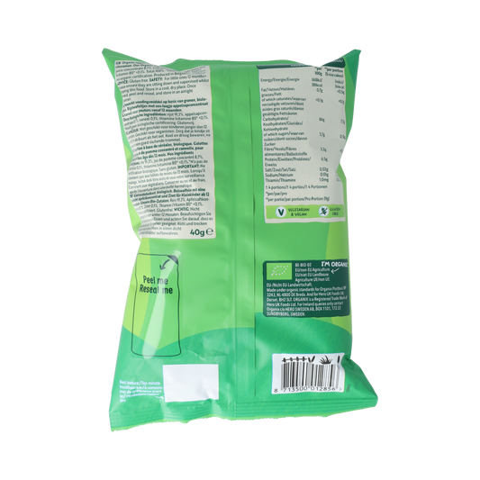 Organix Luchtige rijstwafeltjes appel 12+M bio 40.00 Gram