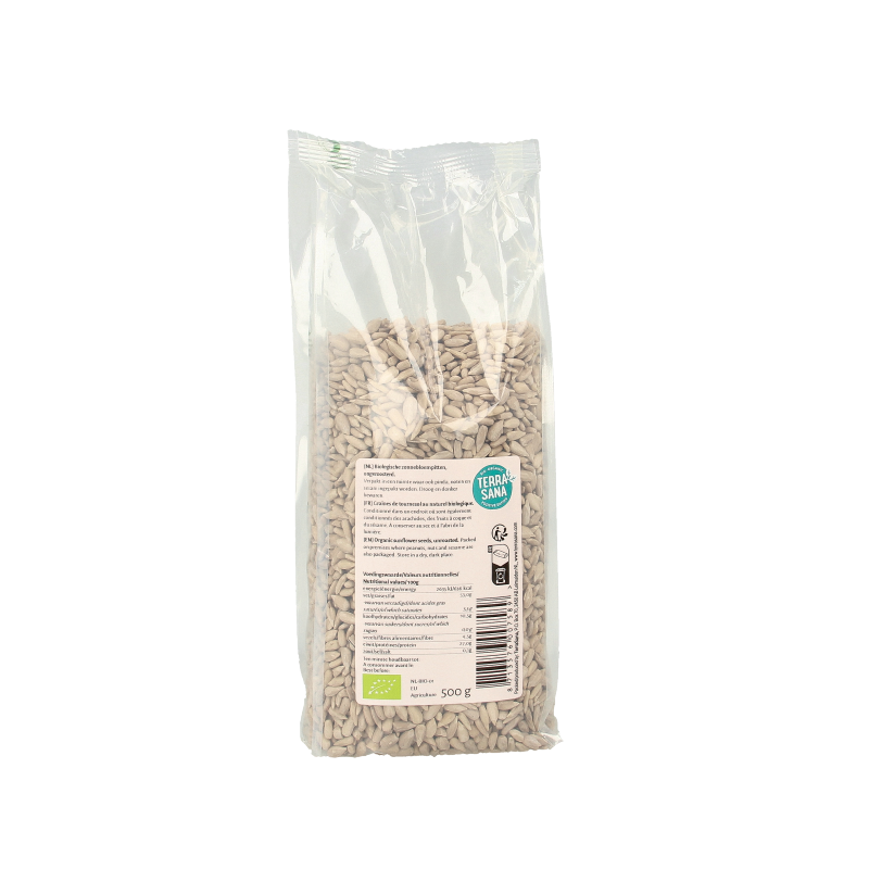 TerraSana Zonnebloempitten bio 500 Gram