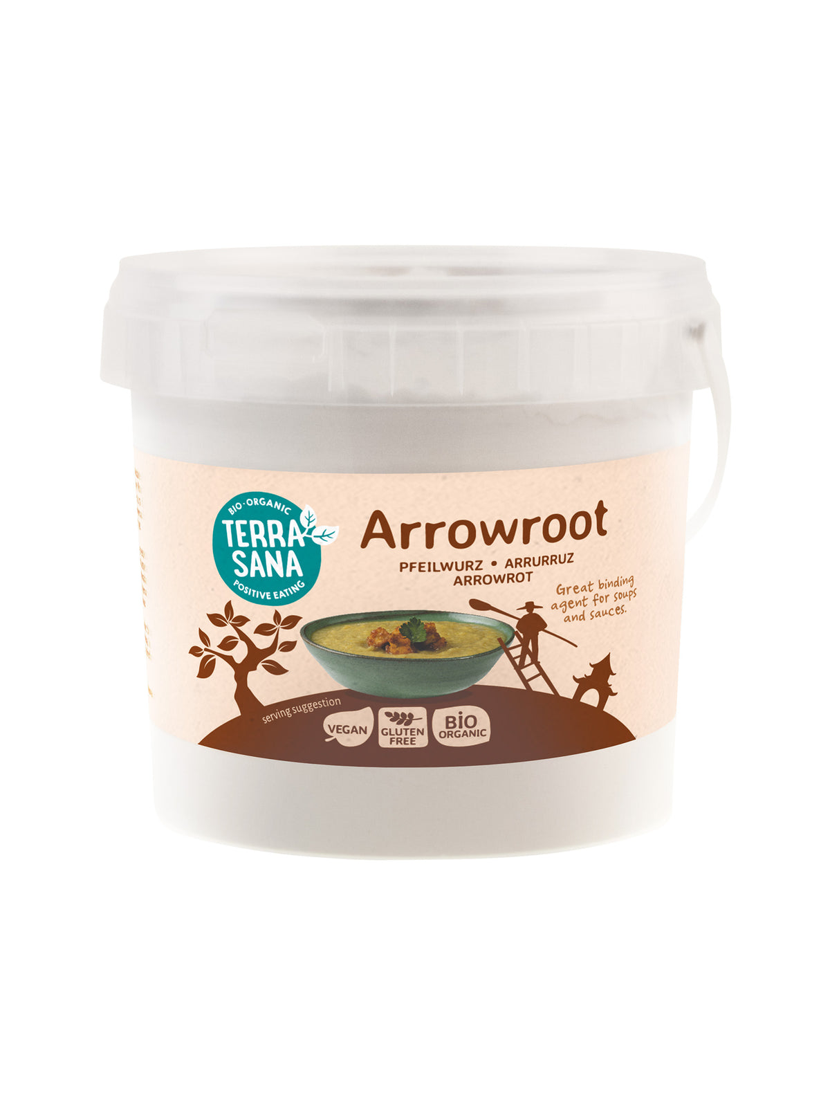 TerraSana Arrowroot bio 800.00 Gram
