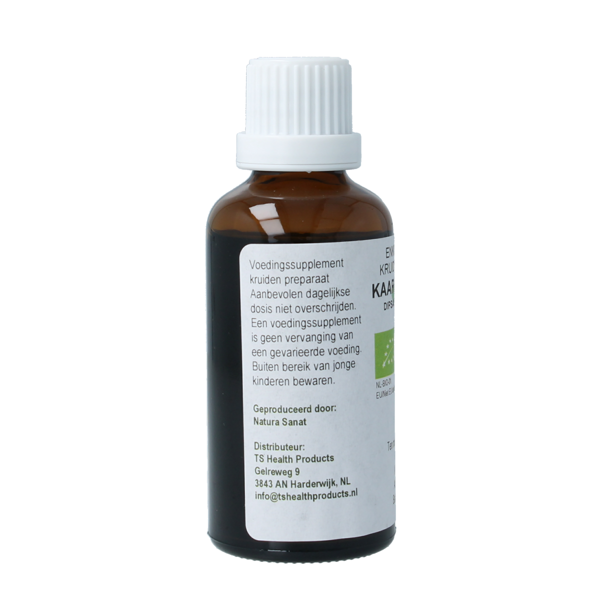 Cruydhof Kaardebol wortel tinctuur bio 50.00 Milliliter