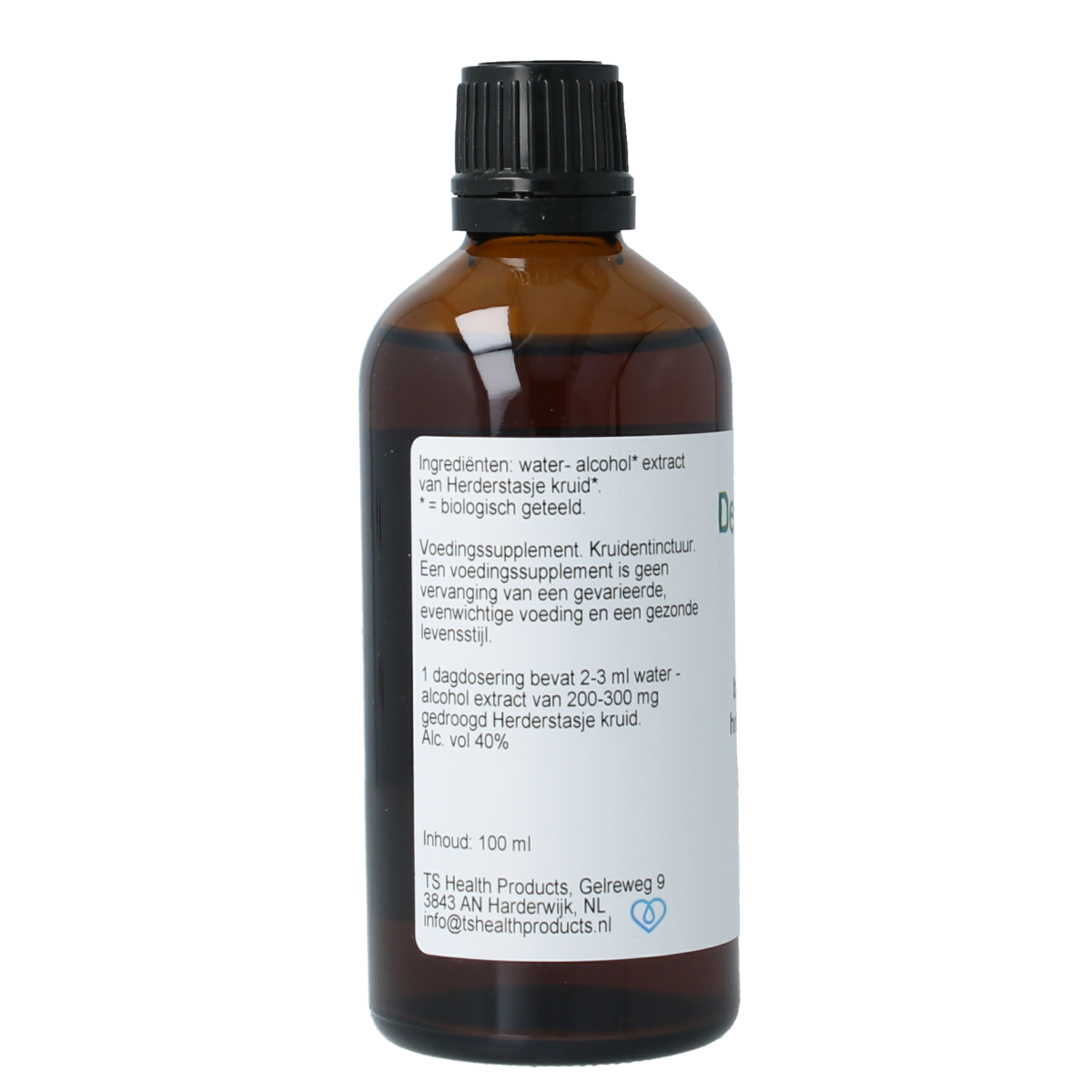 Cruydhof Capsella burs p / herderstasje tinctuur bio 100.00 Milliliter