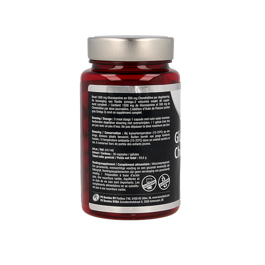 Lucovitaal Glucosamine chondroitine visolie 30.00 Capsules