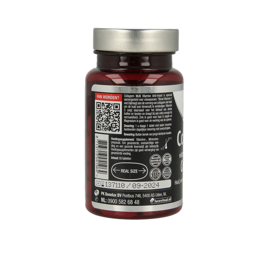 Lucovitaal Collageen vitaminen & mineralen compleet 60.00 Tabletten
