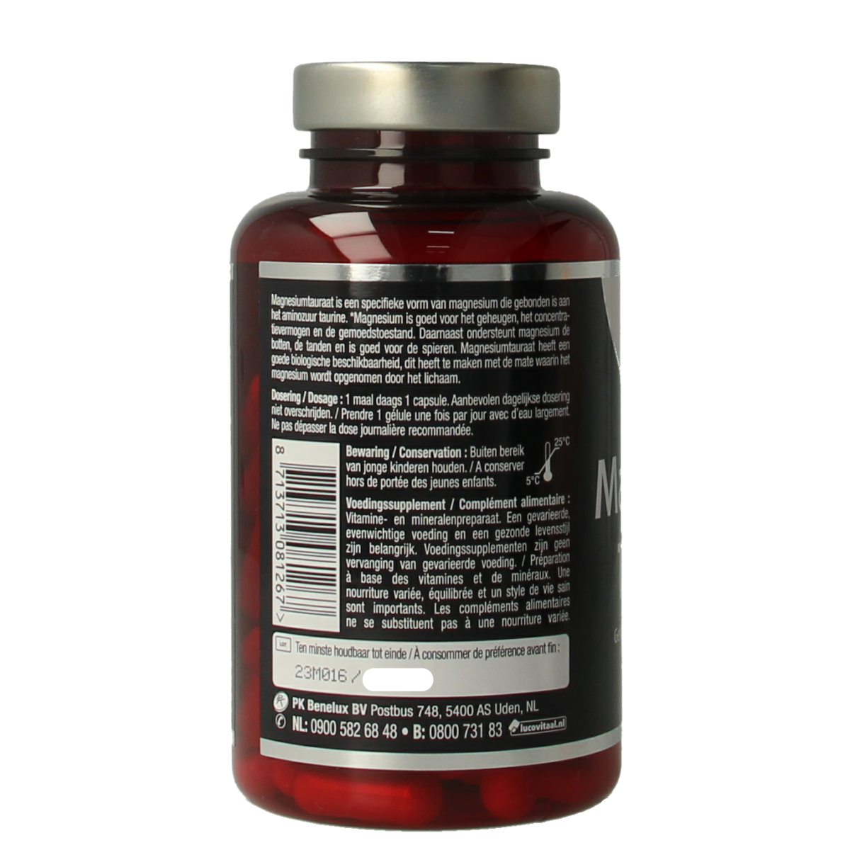 Lucovitaal Magnesium tauraat 90.00 Capsules