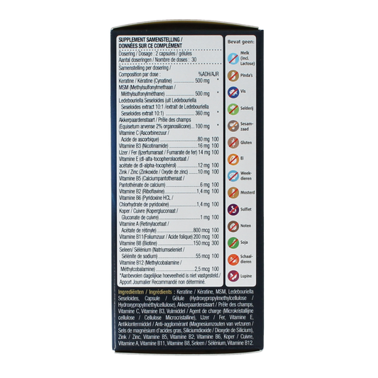 Lucovitaal Keratine complex 60.00 Capsules