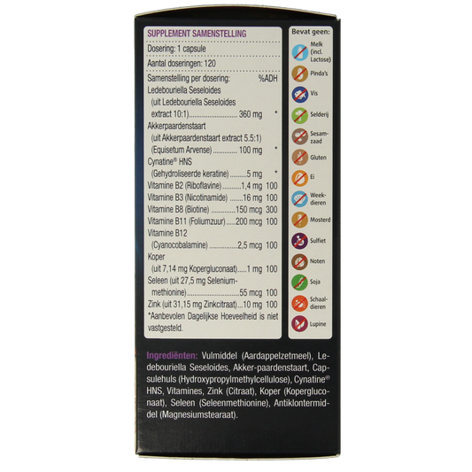Lucovitaal Haar volume max verpakking 120.00 Capsules