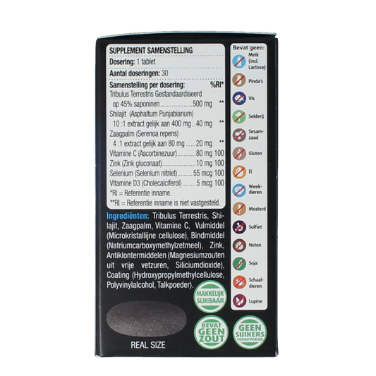 Lucovitaal Testosteron mannen support 30.00 Tabletten