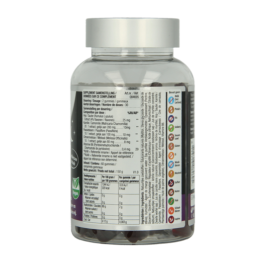 Lucovitaal Slaap gummies kids bosbes vega 60.00 Gummies