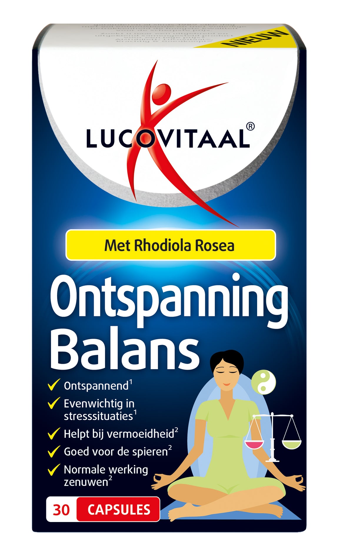 Lucovitaal Ontspanning balans 30.00 Capsules