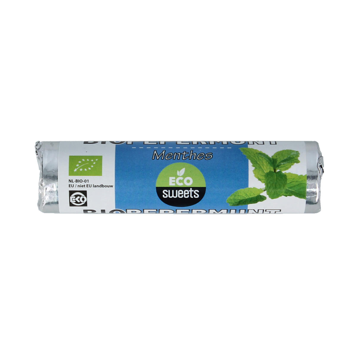 Eco Sweets Pepermuntrolletjes bio 21.00 Gram