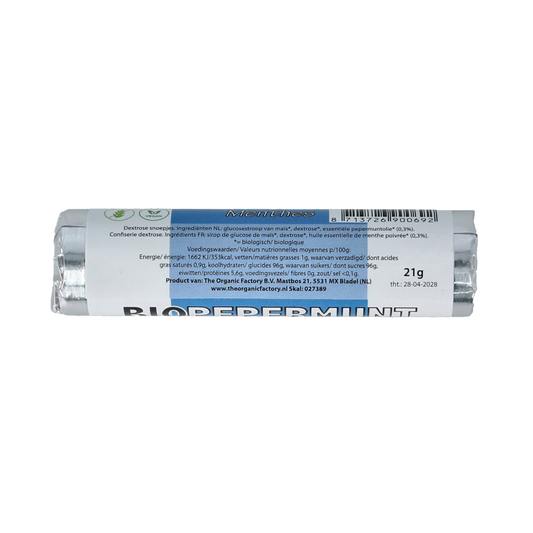 Eco Sweets Pepermuntrolletjes bio 21.00 Gram