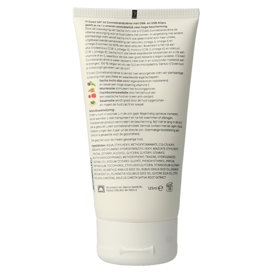 O' Zoleil Zonnebrandcreme SPF50 125.00 Milliliter