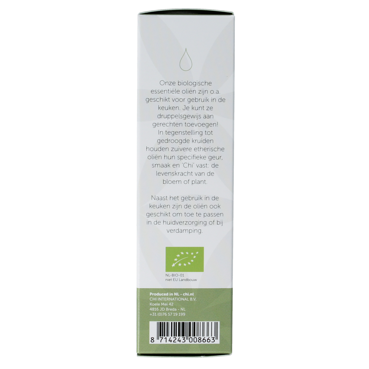 Chi Petitgrain Frans eko bio 10.00 Milliliter