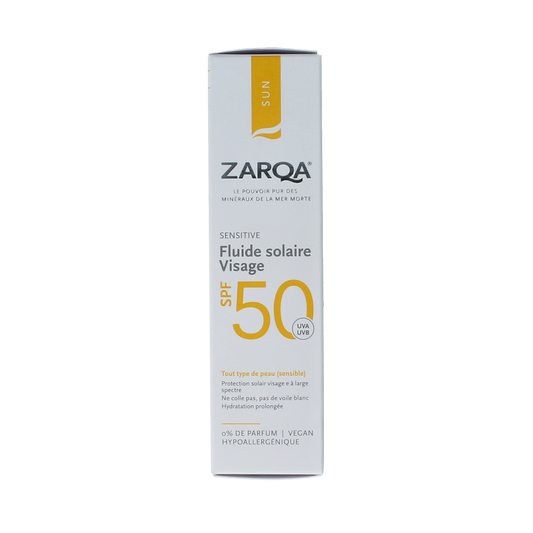 Zarqa Sunfluid SPF50 sensitive 50.00 Milliliter