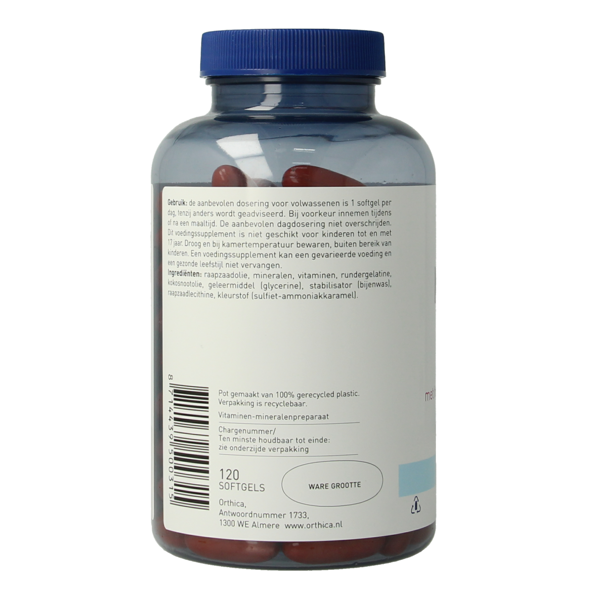 Orthica Multi soft 120.00 Softgels