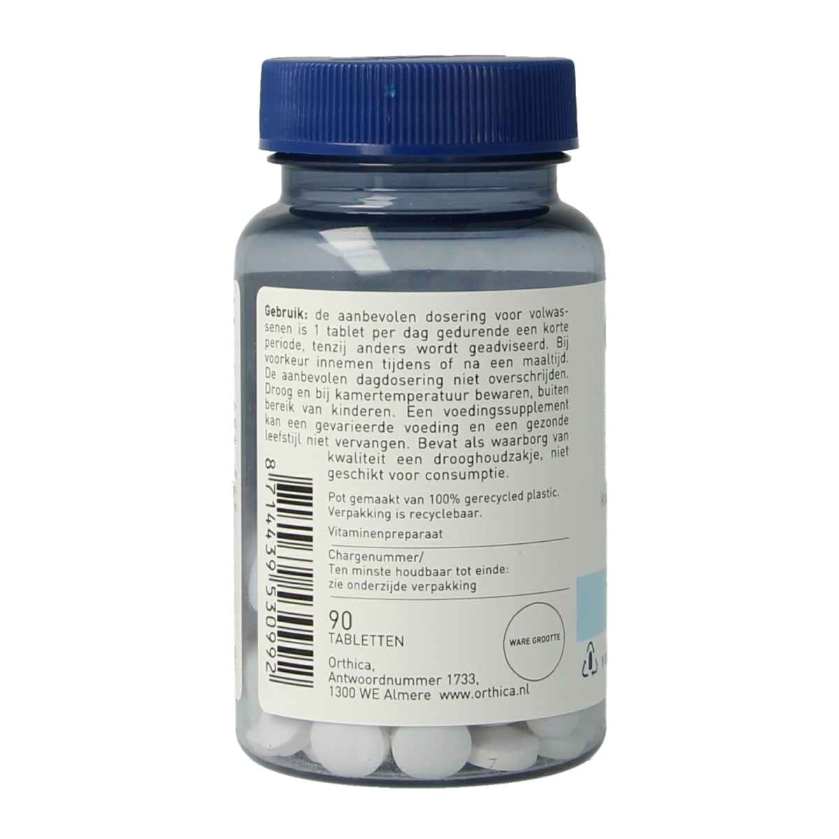 Orthica Vitamine B1 100 90.00 Tabletten