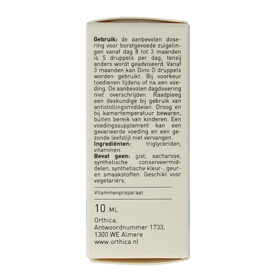 Orthica Vitamine K & D zuigeling 10.00 Milliliter