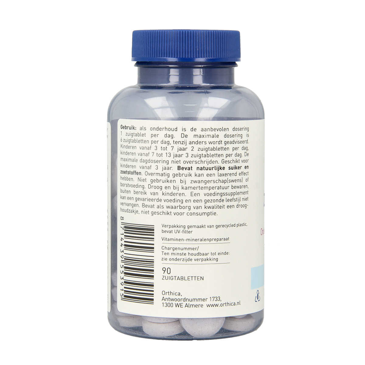 Orthica Zink 90.00 Zuigtabletten