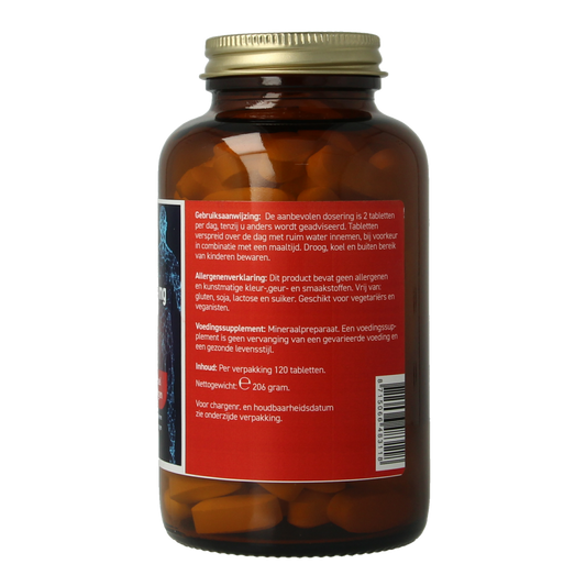 All Natural Magnesium citraat 400mg 120.00 Tabletten