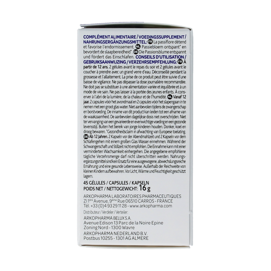 Arkocaps Passiebloem bio 45.00 Capsules