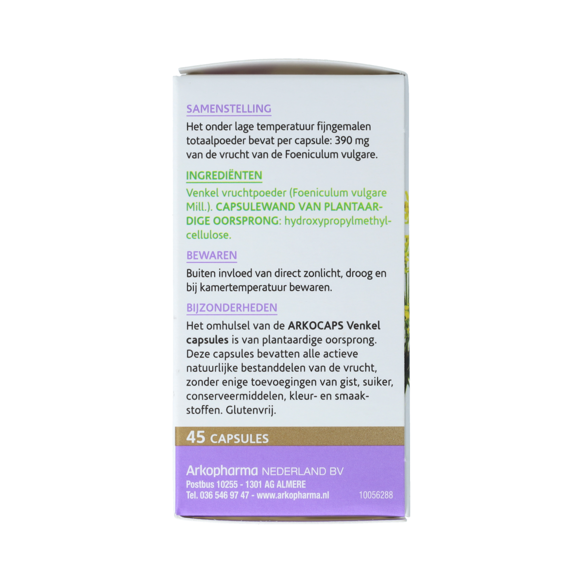 Arkocaps Venkel 45.00 Capsules