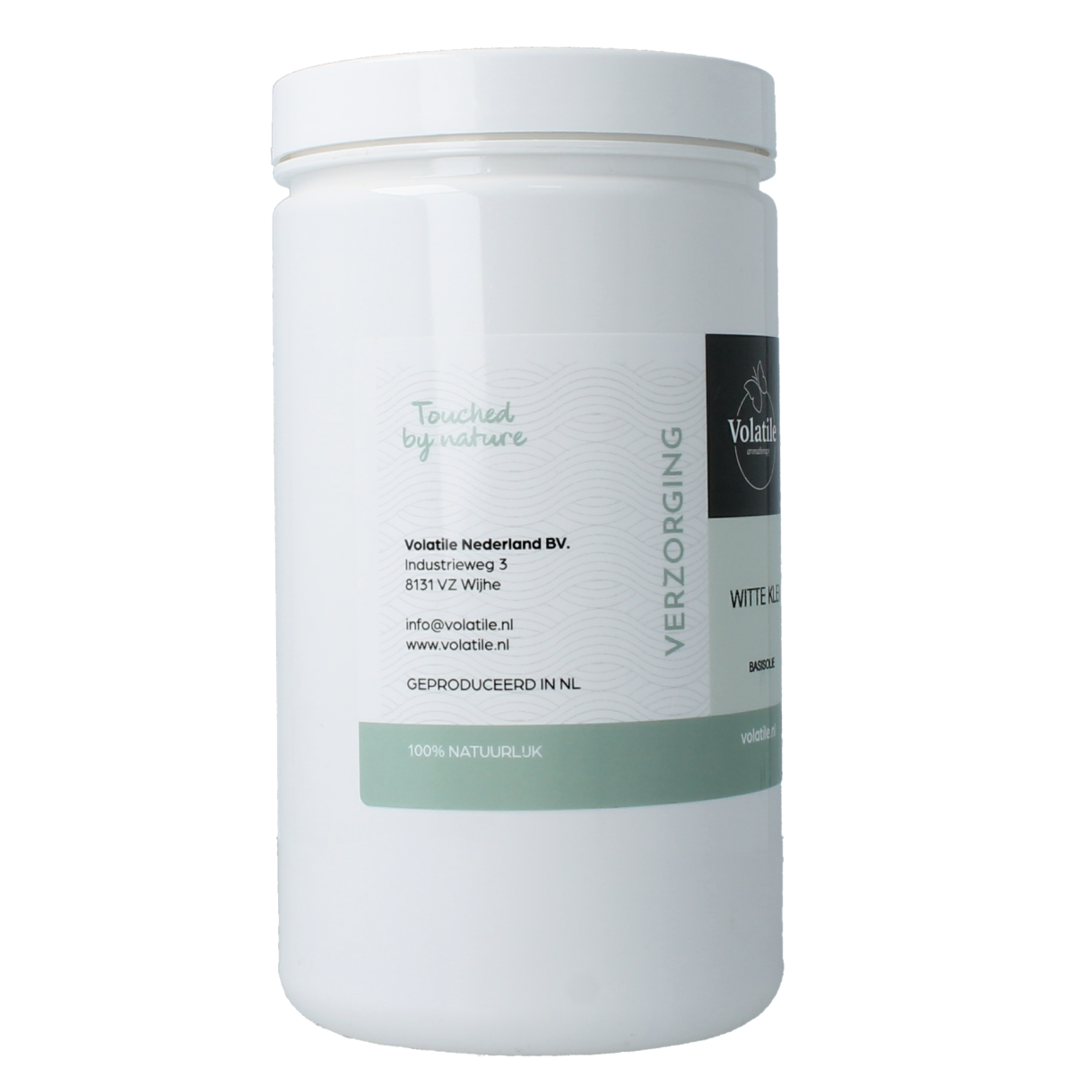 Volatile Witte klei poeder 500.00 Gram