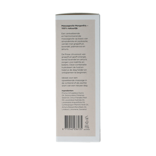 Volatile Massageolie morgenfris glas met pomp 100.00 Milliliter
