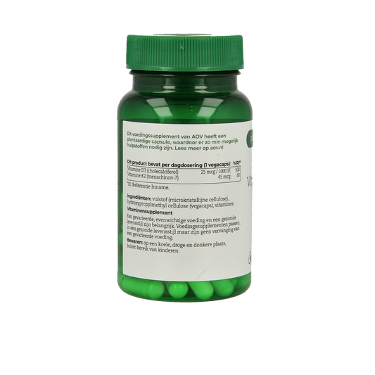 AOV 421 Vitamine D3 & K2 60.00 Vegetarische capsules