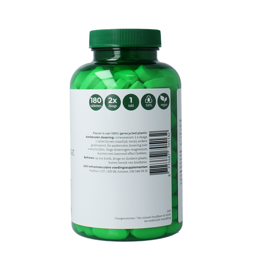 AOV 513 Magnesium bisglycinaat & citraat 150mg 180.00 Tabletten