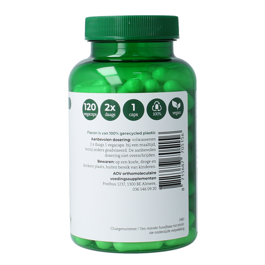 AOV 515 Magnesium bisglycinaat 120.00 Vegetarische capsules