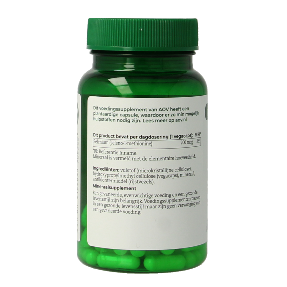 AOV 520 Selenium 200mcg 60.00 Vegetarische capsules